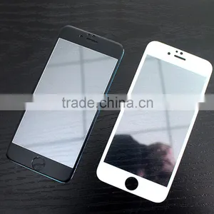 PC Edge Silk Printing White and Black Color Edge Anti-explosion Screen Protector for Iphone Supplier's Choice thumbnail-2