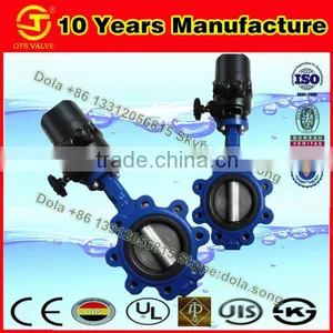 BV-DS143 BS5155 PN16 Wafer Style Butterfly Valve thumbnail-1
