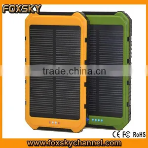 Fast Charging Solar Power Bank 10000mah for Phone MP3 Laptop Camera thumbnail-1