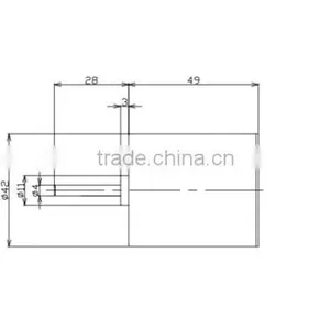 FB-847 DC Motor 42mm Diameter Stepping Motor for Car /Printer/Vending Machine thumbnail-2
