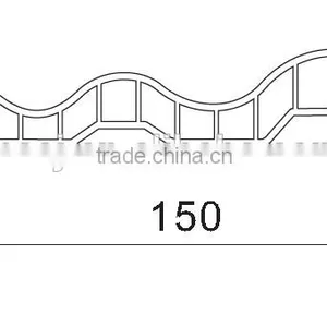 Construction Material 150 Decoration Line Use for Elevator Fram Panel thumbnail-2