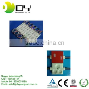 IP65 3 Leds 2835 Smd Water Proof Led Module With Lens Injection Molded DC12V thumbnail-3