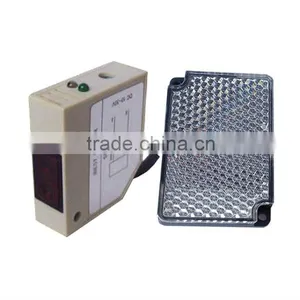 C40 PNP NPN Retro Reflective Photo Sensor Switch, Reflector Photoelectric Sensor Switch, Photocell Sensor Switch,Photoeye, Sn=2M thumbnail-1
