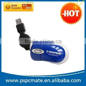 2015 Super Mini Wired Retractable Mouse as Promotional Gift OEM Welcomed thumbnail-6