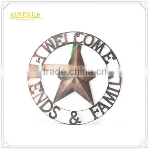 Wrought Iron Home Decor Metal Wall Decor 3D Wall Art Handicraft thumbnail-1