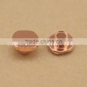 Silver Tin AgCdO Bimetal Contact Rivets Has Good Electrical Contact Property thumbnail-1