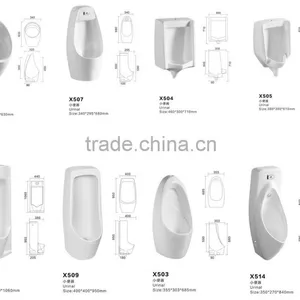 High Quality Bathroom Wall-hung Urinal Modern Design thumbnail-3