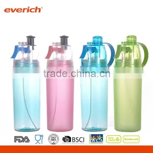 500ml Creative Outdoor Sports Portable Summer Spray Plastic Water Bottle thumbnail-6