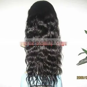 Top Quality Indian Human Remy Hair Full Lace Wig thumbnail-1