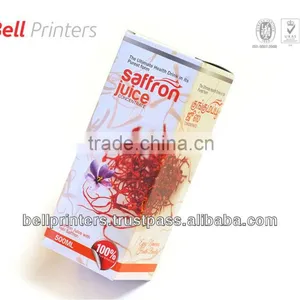 Saffron Juice Packaging Commercial/supermarket Retail Food Packaging thumbnail-1