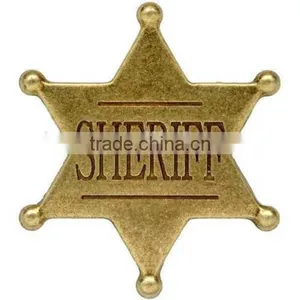 Wholesale and Retail Badge Best-selling Gold Star Badge Shape thumbnail-1