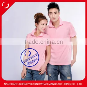Wholesale Custom Couple Polo Shirt Design Factory China thumbnail-1