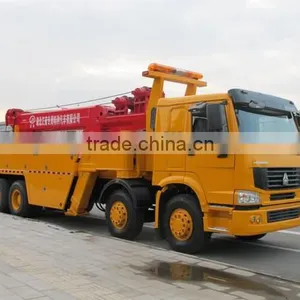 Factory Sale Howo 8*4 Hydraulic Arm Heavy Duty Rotator Tow Truck thumbnail-1