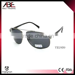 Fashionable 2016 Mens Classic Uv400 Lens Polarized Italy Designer Glasses Metal Sunglasses Promotion Eyewear thumbnail-1