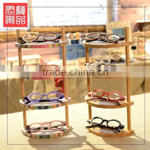 Tranditional Handcraft Display for Eyeglasses Store High Quality Display Shelf thumbnail-1