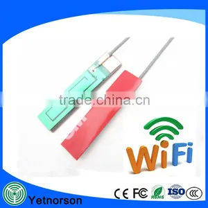 Factory Price 2.4g Laptop Desktop Internal Wifi Pcb Patch Antenna With 3M Glue and 1.13 Cable thumbnail-4