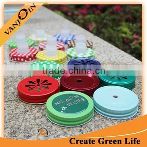 Wholesale 70mm Daisy Lid With Printing thumbnail-2