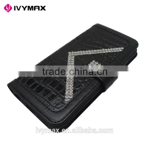 High Quality Luxury Crocodile Bling PU Leather Wallet Flip Pouch Cover Case Alligator Sparkle Wallet Case for Iphone 6 thumbnail-3