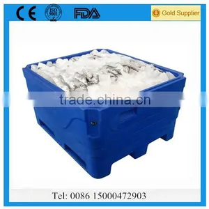 Roto-moulded Large Cooler for Fish Storage & Transportation, 1000L Big Insulated Fish Container thumbnail-2