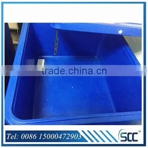 1000L Ocean-going Plastic PE Fish Chest, Fish Box, Fish Bins by Rotomolding thumbnail-5