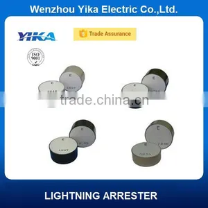 Wenzhou Yika Block Surge Arrester Metal-oxide Lightning Protection Varistor Silicon Varistor thumbnail-1