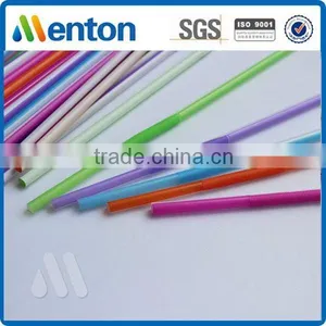 Hot Sale Top Grade Colorful Hard Plastic Funny Art Straw thumbnail-1