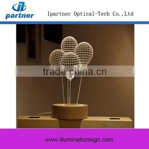 New Product Led Small Night Light, 3D Lamp Light thumbnail-3