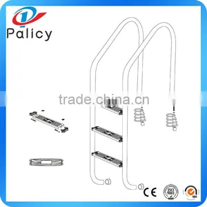 Stainless Steel Swimming Pool Step Ladder SL-515 thumbnail-2