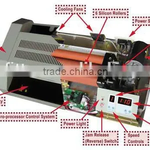 LM330-6R 6 Rollers Pouch Laminator, Speed Adjustable thumbnail-2