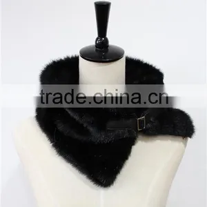 2015 Winter Fashion Women Warm Fake Fur Infinity Scarf/Fake Fur Shawl thumbnail-1