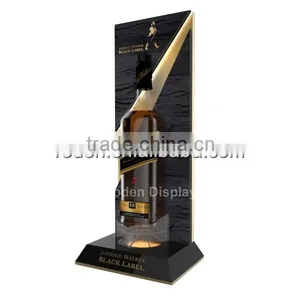 Fashional Acrylic Wine Bottle Glass Holder Racks With Led Light thumbnail-3