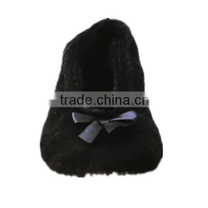 Hot Sale Elegant Soft Modern Black Lady Ballet Shoe thumbnail-5