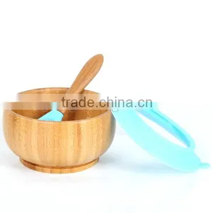 Blue Bamboo Kids Silicone Soup Bowl thumbnail-1
