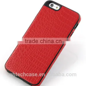 Skinning TPU+PU Case for IPhone 6 Plus Back Cover, Skinning Case Back Cover With TPU Material for IPhone 6 Plus thumbnail-1