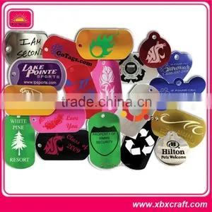 Decorative Resin Dog Tag Necklace thumbnail-4