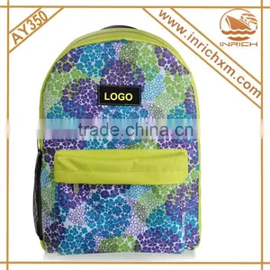 Hydrangea Backpack Young Girls Sathel Fancy Backpack thumbnail-1