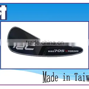 Thick Nameplate Black 3d Metal Sticker thumbnail-1