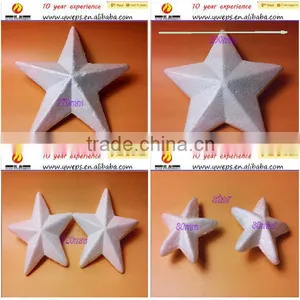Wholesale Christmas Decoration White Polyfoam Star thumbnail-1