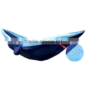 Portable Outdoor Swing Fabric Camping Hanging Hammock Parachute Bed Parachute Nylon Hammock thumbnail-5