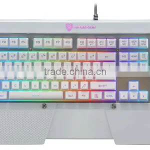 2015 High Quality LED Illuminated Ergonomic Backlight Gaming Keyboard thumbnail-2