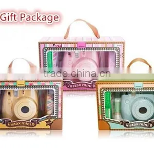 Professional Gift Package Yellow Fujifilm Fuji Instax Mini 8 Instant Film Camera for Your Choice thumbnail-5