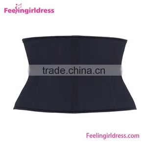 Women's 9 Steel Boning Short Torso Big Women Rubber Latex Waist Slimming Corset thumbnail-3