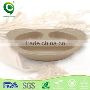 Biodegradable Material Custom Printed Restaurant Hotel Used Dinner Plates thumbnail-1
