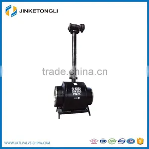 Heating System Welded Ball Valve With the Handle Gear Box thumbnail-4