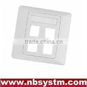 4 Port Face Plate , Size:86x86mm thumbnail-1