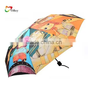 Anime One Piece Triple Folding Anti-UV Umbrella thumbnail-2