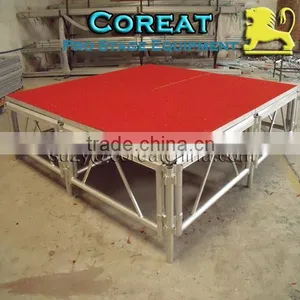 1.22*1.22m 1.22*2.44m Customized Adjustable Stage Platform thumbnail-2