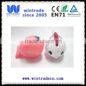 Factory Supply Floating Bath Rubber Flashing Baby Toy Animal thumbnail-1