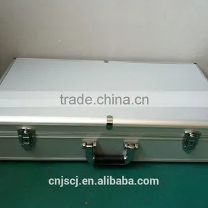 Hot Sale Silver ABS Tool Case,permanent Protection ABS Aluminum Tool Carrying Case With Lock thumbnail-1