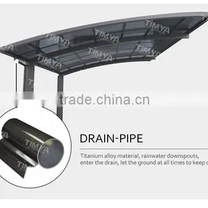 Polycarbonate Modern Carport Siding With Uv Protection thumbnail-6